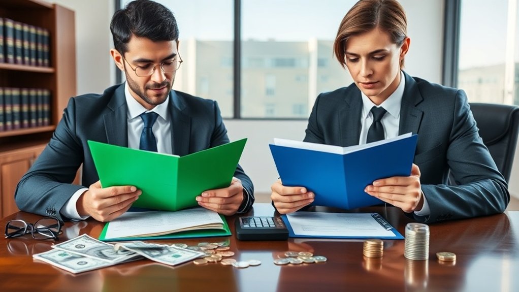 comparação de custos e taxas