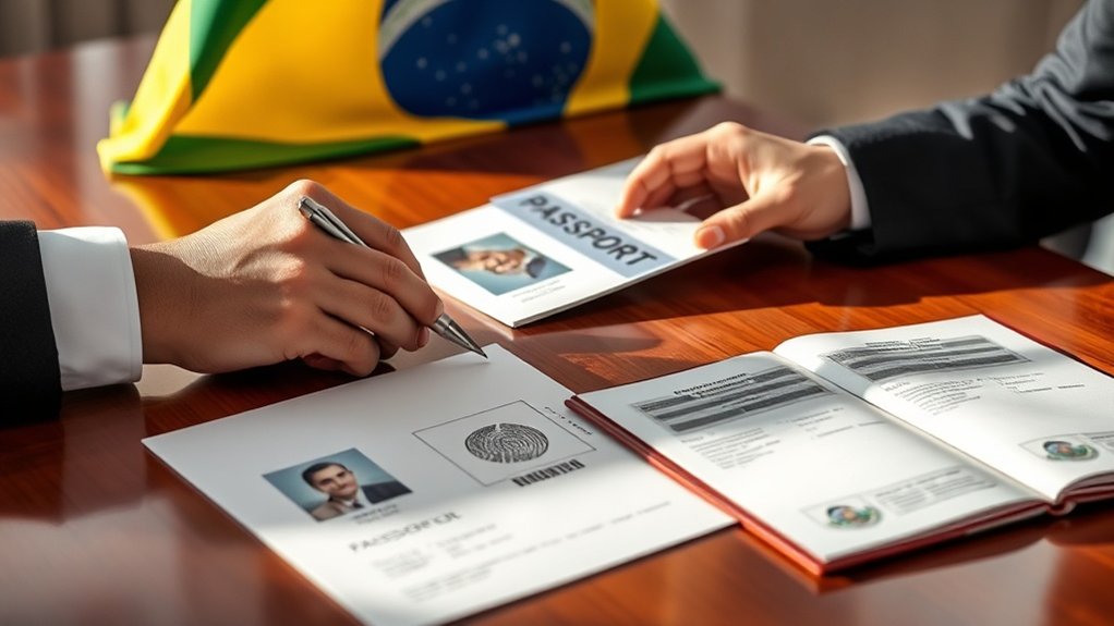 documentos criminais para imigração