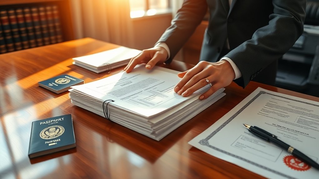 legalização e tradução de documentos