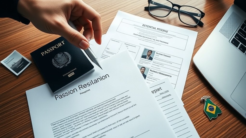documentos essenciais para a candidatura