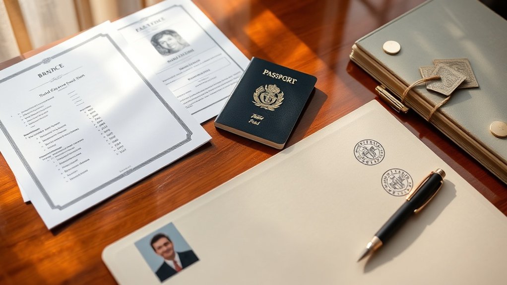 documentos essenciais para a candidatura