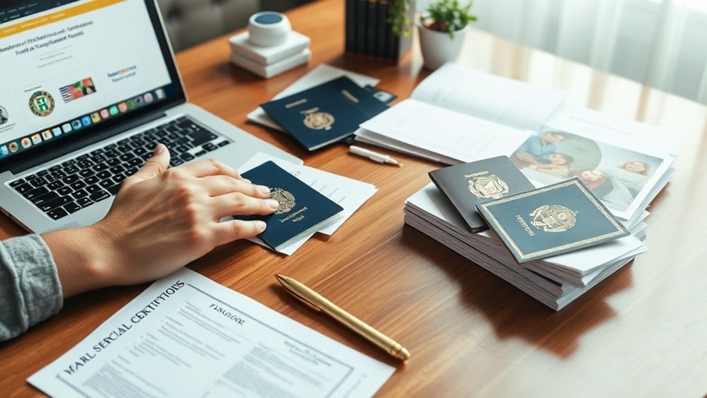 documentos essenciais para imigração