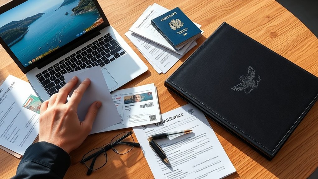 documentos essenciais para residência