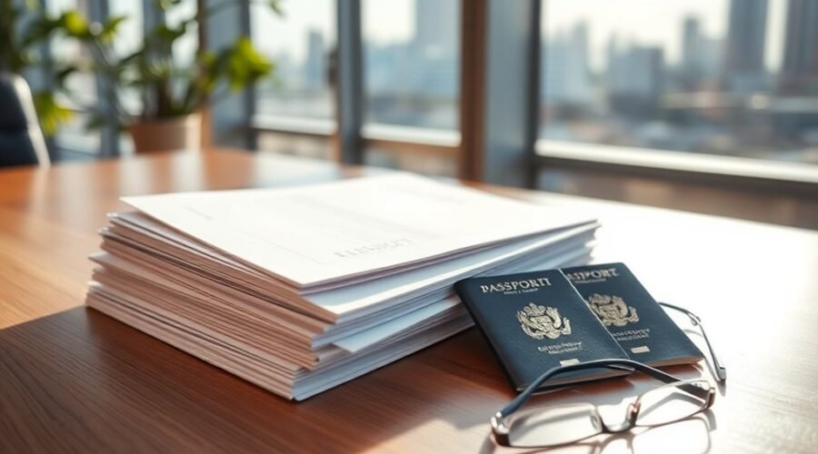 documentos essenciais para residência