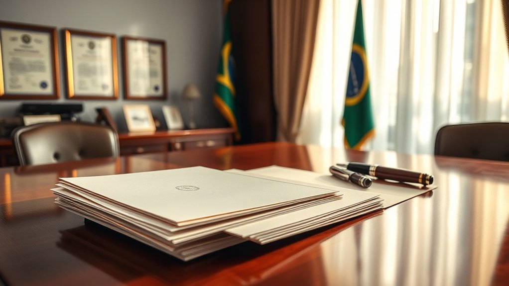 cartas essenciais para visto