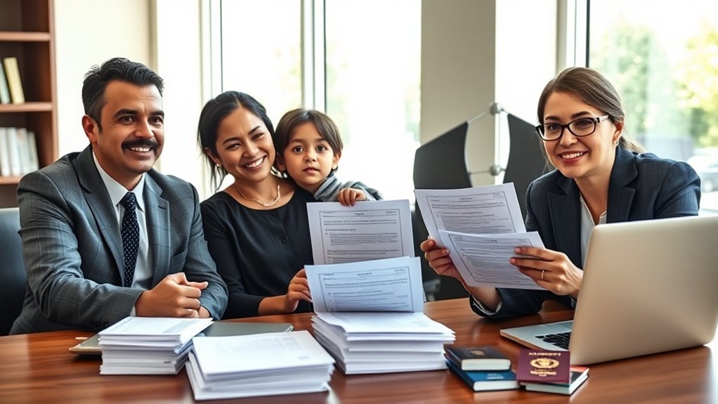 requisitos familiares e de trabalhadores