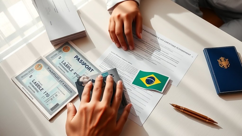 requisitos de documentação de relacionamento familiar