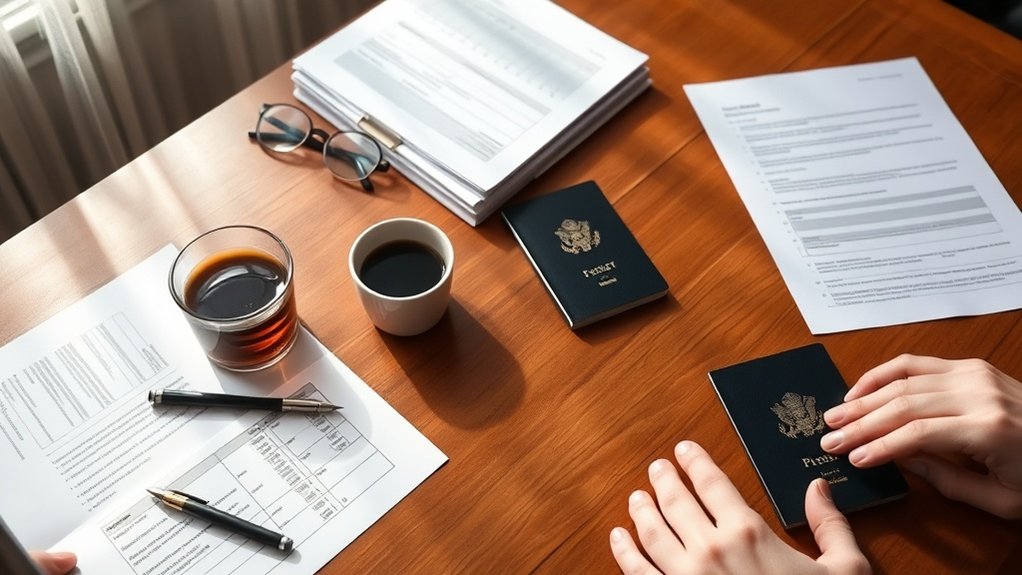 Documentos para pedido de reunificação familiar
