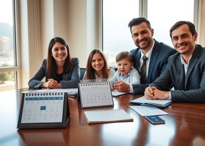 agendamento de consultas para reunião familiar