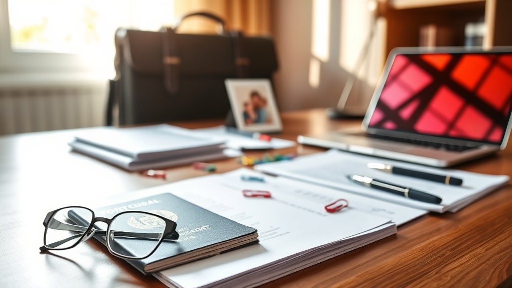 ordem dos documentos para a reunificação familiar