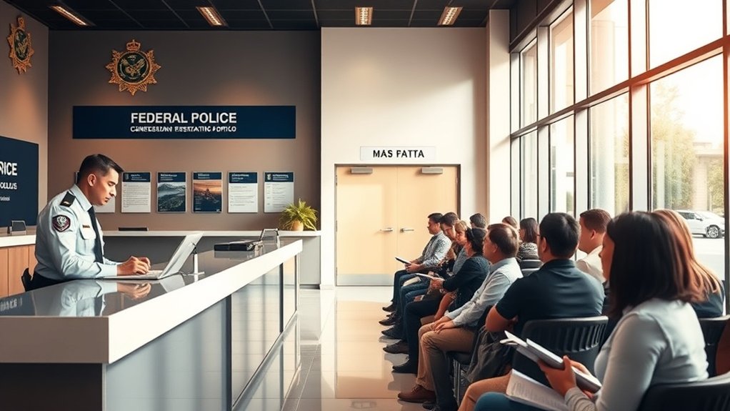 etapas de registro na polícia federal