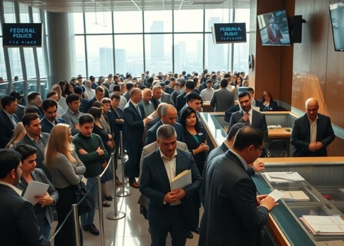 atrasos na residência pela polícia federal