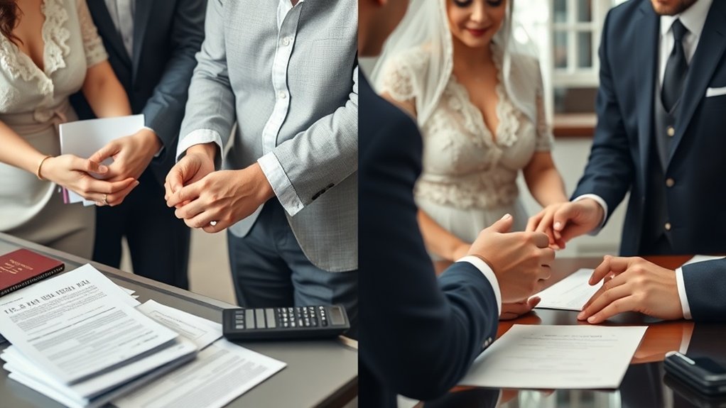 Requisitos financeiros e legais