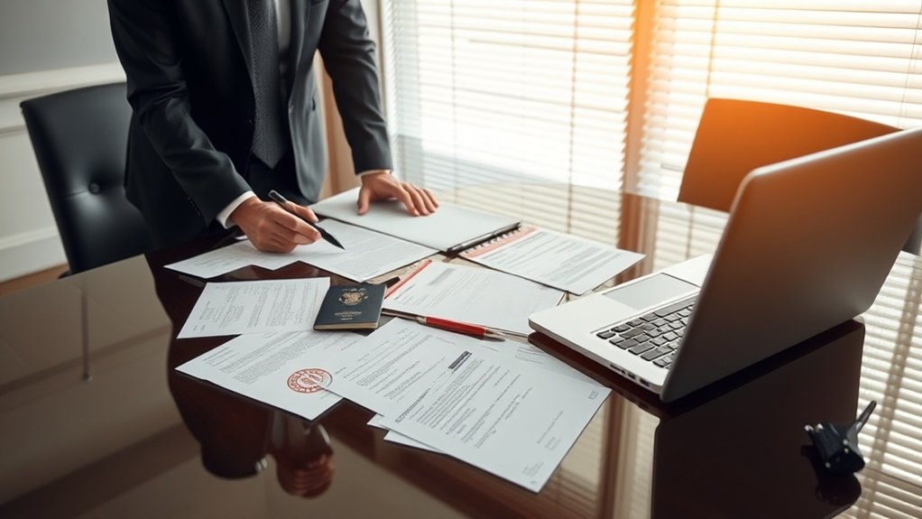 consistência na documentação de emprego H-1B