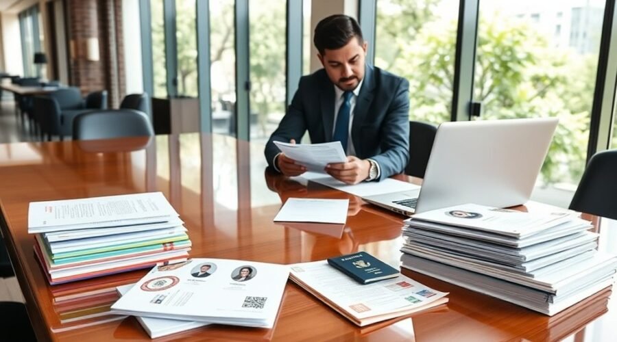 documentação de categorias EB do I-140