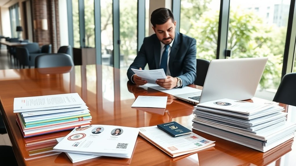 documentação de categorias EB do I-140