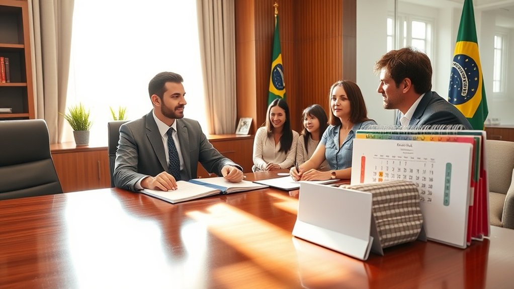 orientação de advogado de imigração bras lia