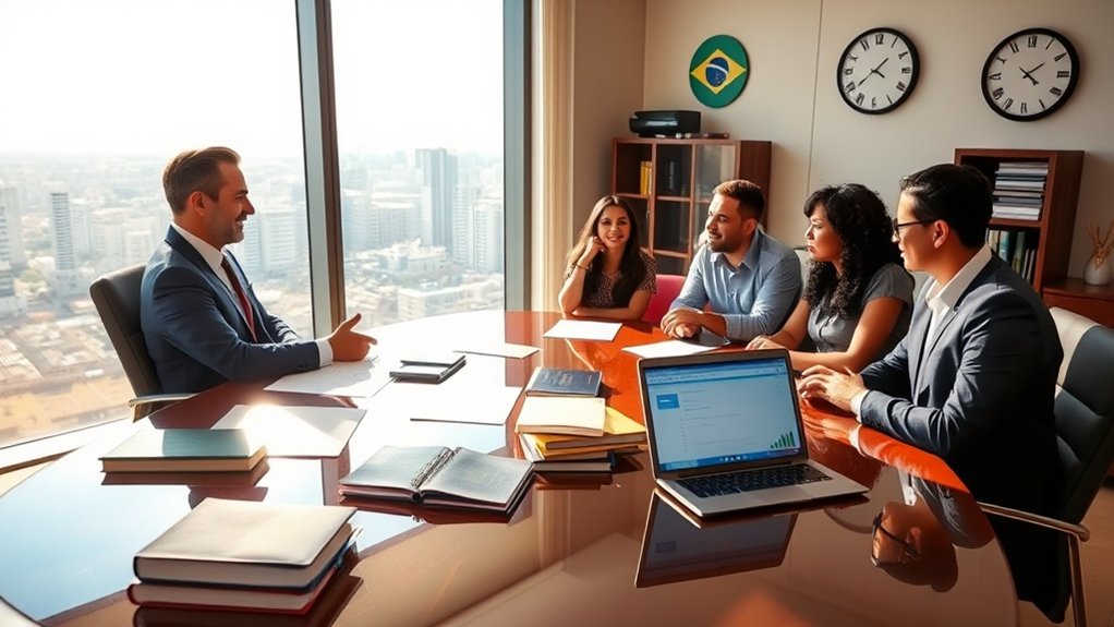 Serviços de apoio de advogado de imigração