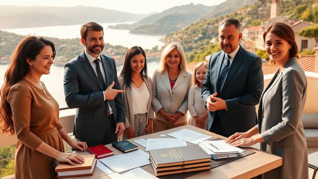 serviços de imigração em Montenegro