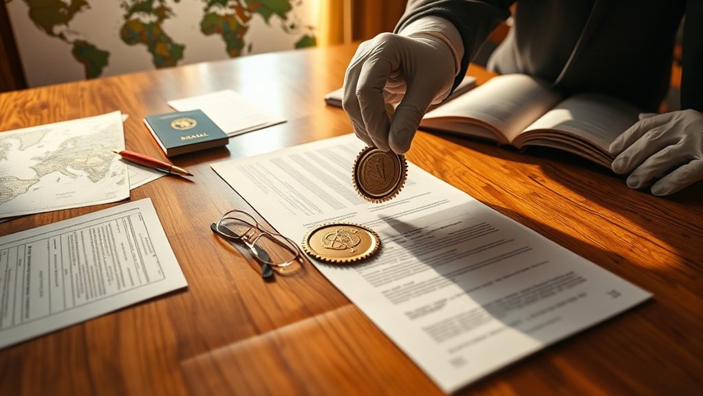 autenticação internacional de documentos simplificada