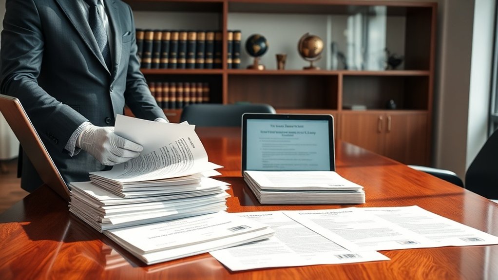 garantia de conformidade de documentos internacionais