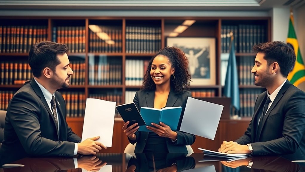 Apoio jurídico para estudantes internacionais
