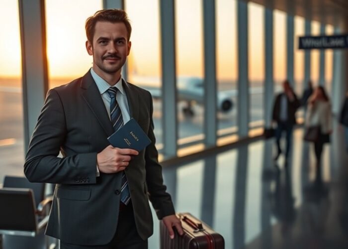 viagens internacionais durante o andamento do processo