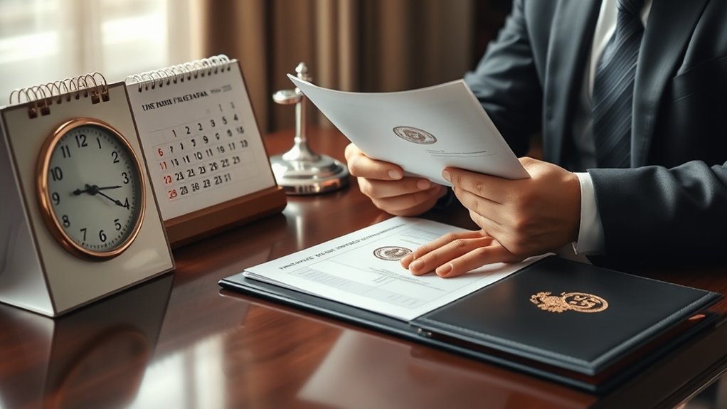 Cronograma e prazos de entrevistas