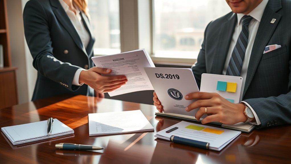 Detalhes sobre o patrocínio do visto J-1