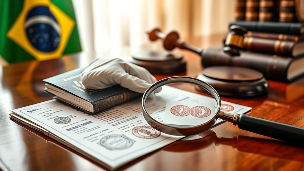 Consequências legais de erros de documentação