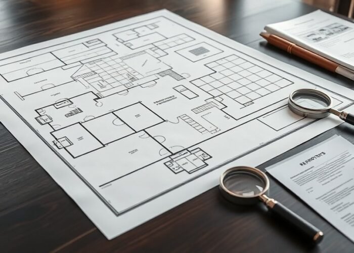 relatório de planta legal