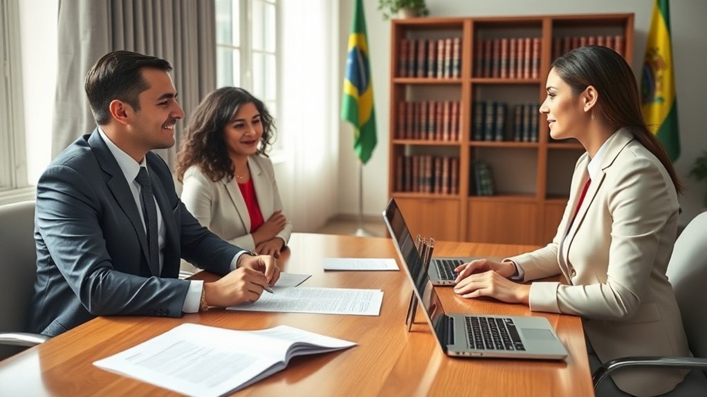 representação legal em imigração