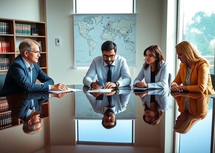 colaboração em estratégias jurídicas multijurisdicionais