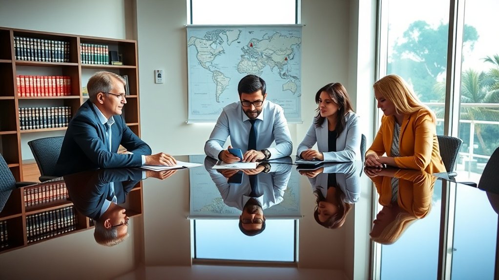 colaboração em estratégias jurídicas multijurisdicionais