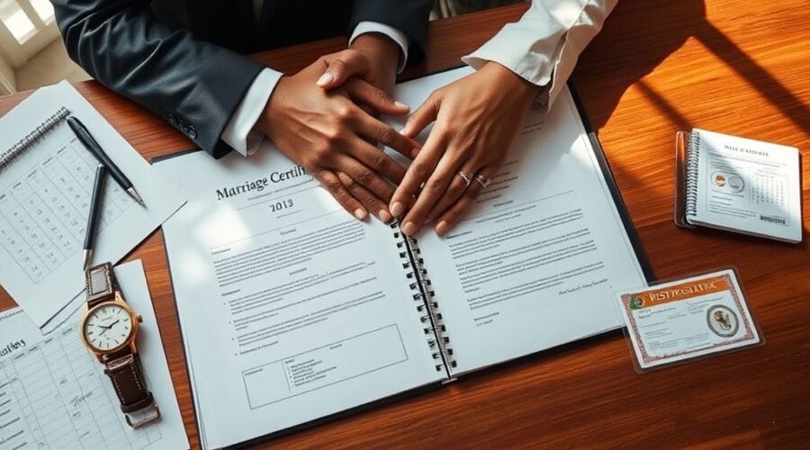 processo de naturalização por meio do casamento