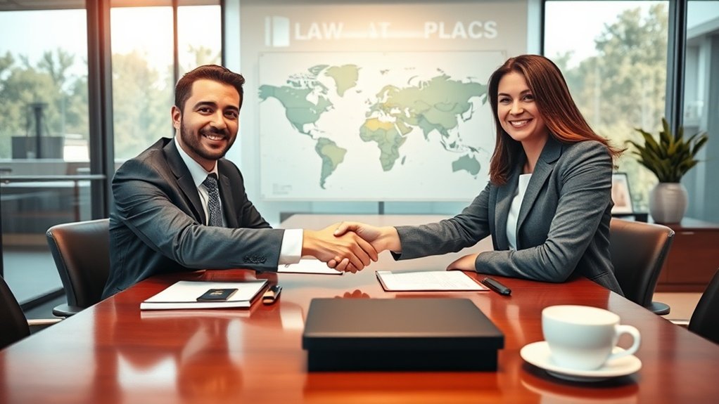 experiência de assistência jurídica personalizada