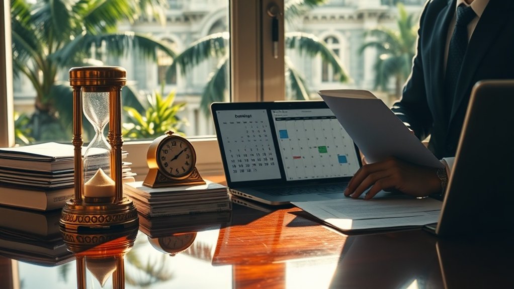 Prazos de processamento e datas limites