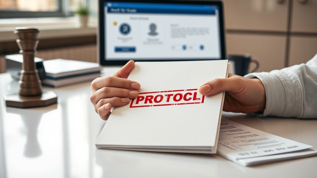 importância do protocolo no registro
