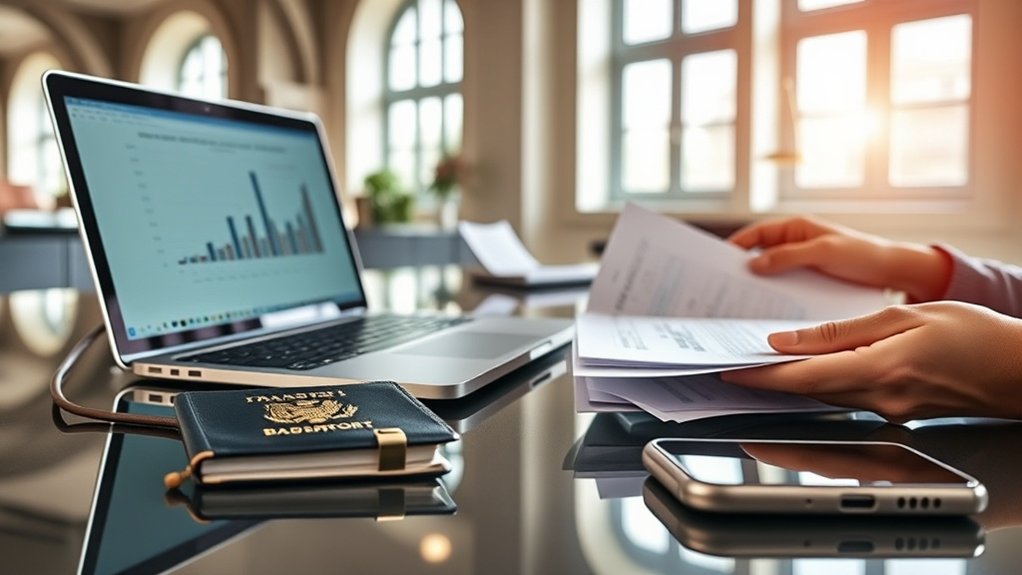 requisitos de documentação para trabalho remoto