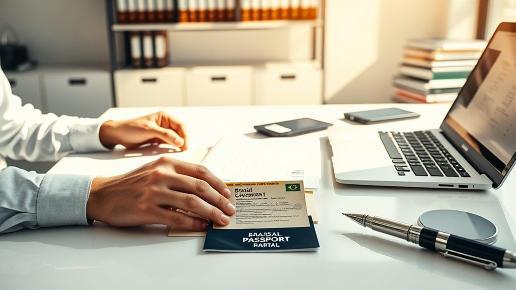 solicitando o processo de substituição do crnm