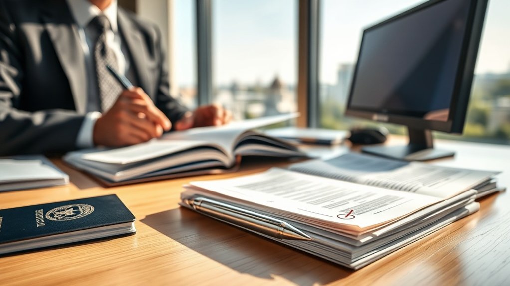 Requisitos de documentação para aplicação à residência