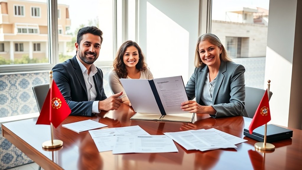 alteração de status em Portugal