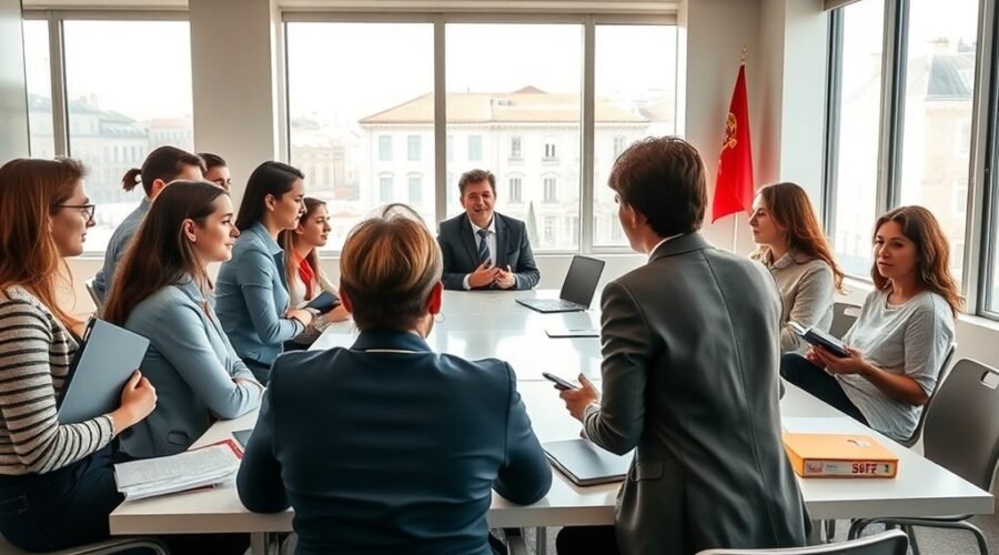 estudantes em vistos de Portugal