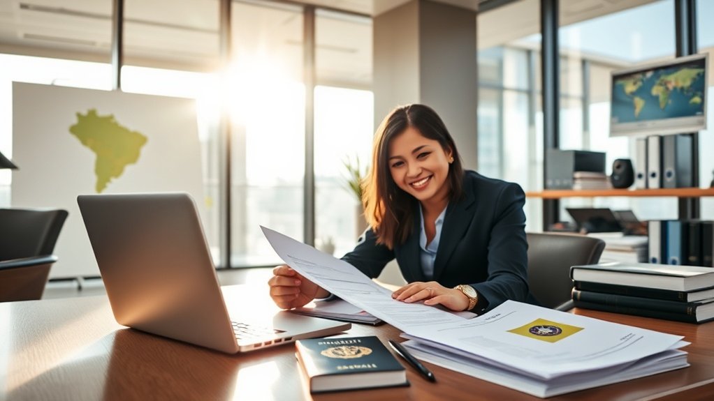 Compreendendo os vistos de trabalho do Brasil