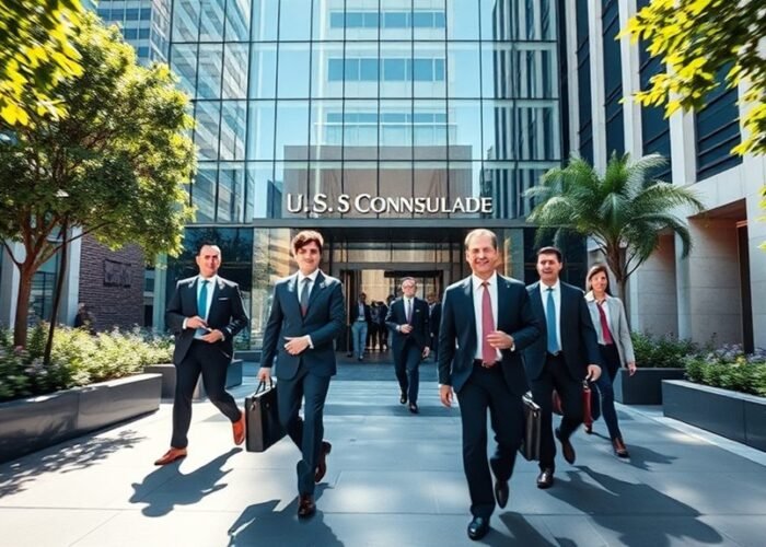 Consulado dos EUA Brasil lista variações