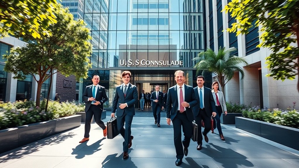 Consulado dos EUA Brasil lista variações