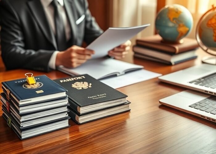 estratégia de portfólio de vistos dos EUA