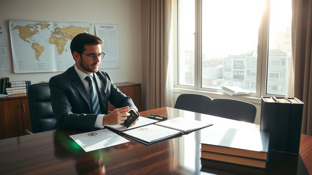 Apoio jurídico para solicitação de visto