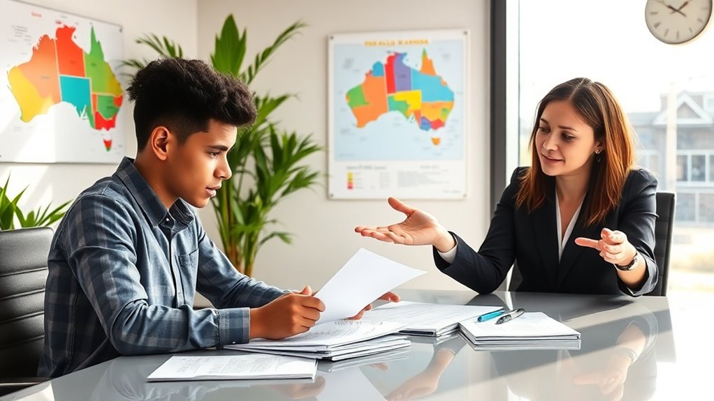 guia de visto de estudante australiano