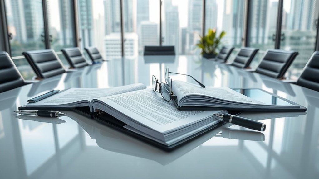 compilação de documentos legais bilíngue